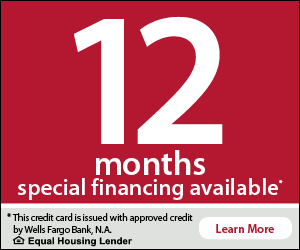 12 Months Special Financing Available by Wells Fargo - Smartlooks Window & Wall Decor Near Richardson, TX