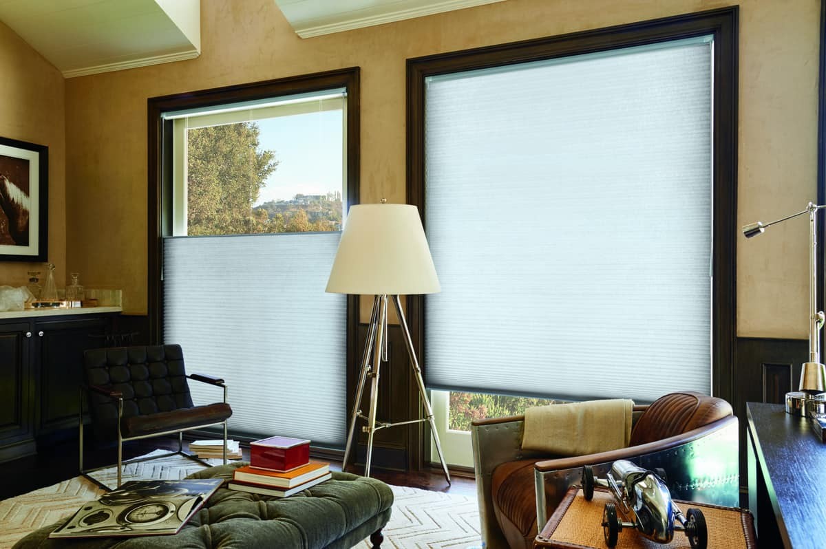 Duette® Honeycomb Shades near Richardson, Texas (TX) Hunter Douglas Cell Shades Cellular Blinds Window Treatments.