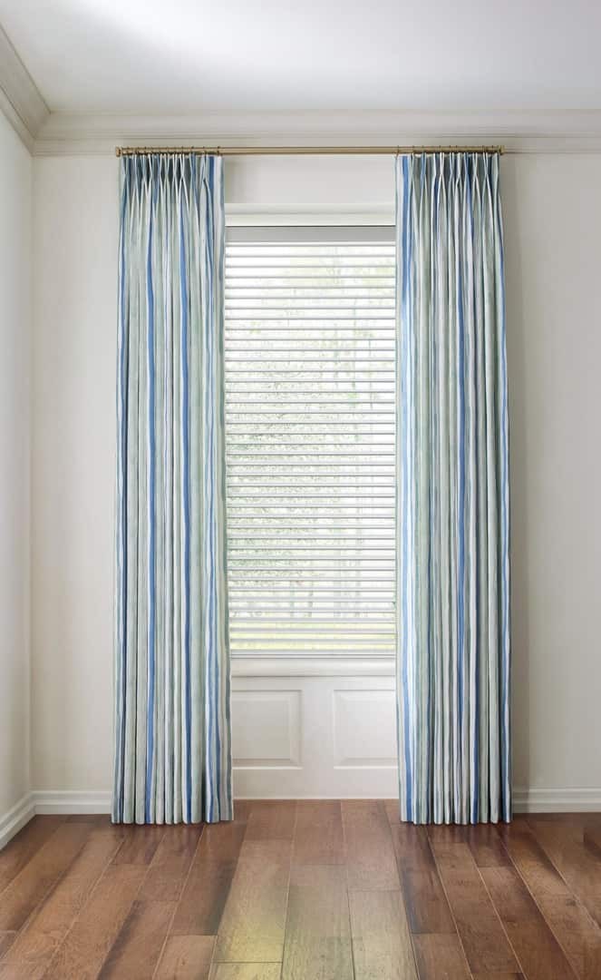 Hunter Douglas Design Studio™ Side Panels Drapery Custom Drapery Window Treatments near Richardson, Texas (TX)