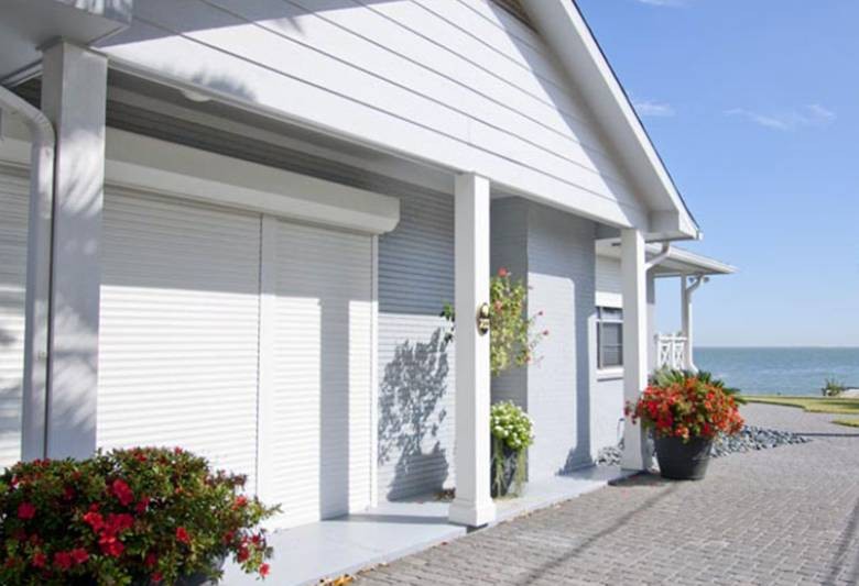 Rollac Shutters Hurricane Protection Double Wall Extruded System Exterior Shutters Roller Shutters near Richardson, Texas (TX)